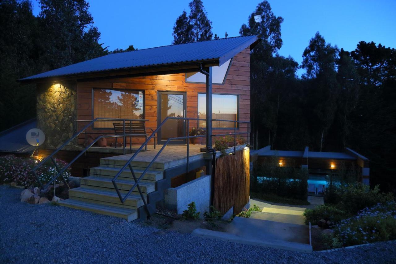 Cabanas Y Spa Costa Patagonia - Piscina Climatizada Пичилему Экстерьер фото